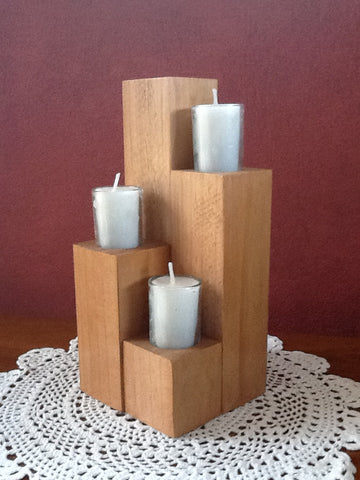 Candle tower - wood